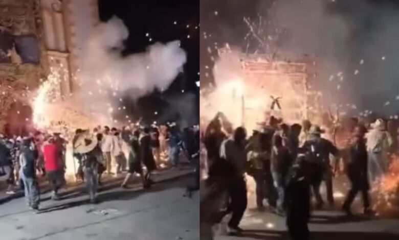Mexico Burning Bull