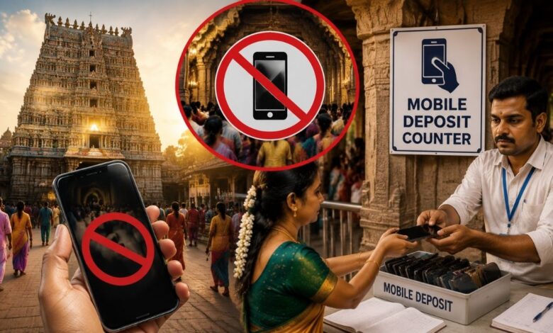 Mobile Ban In Temple