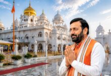 Photo of CM नायब सिंह सैनी का पंजाब दौरा, गुरुद्वारा साहिब में टेका माथा, ऐतिहासिक गेट के लिए दिए 21 लाख