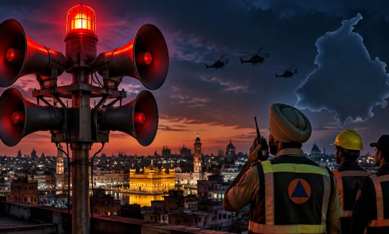 Punjab Civil Defence Mock Drill