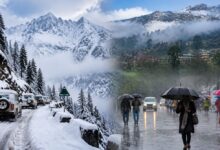 Photo of उत्तराखंड-जम्मू-कश्मीर और हिमाचल में सीजन की पहली बर्फबारी, कई राज्यों में बारिश का अलर्ट