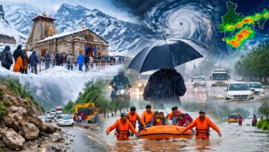 Photo of मौसम का कहर! उत्तराखंड में बर्फबारी से यात्रा रुकी, यूपी समेत कई राज्यों में भारी बारिश का अलर्ट