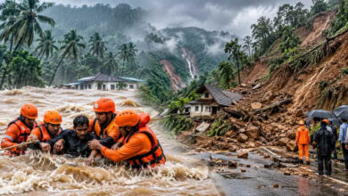 Photo of केरल में भारी बारिश से बिगड़े हालात, भूस्खलन और बाढ़ में 5 लोगों की मौत, 2 लापता