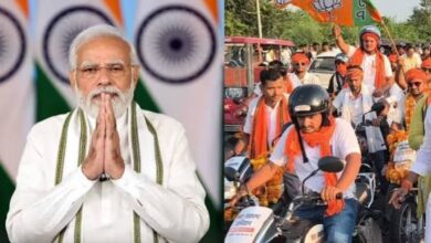 Photo of सेवा संकल्प बाइक यात्रा का समापन, वडनगर से काशी पहुंचे 500 बाइक यात्री करेंगे बाबा विश्वनाथ का जलाभिषेक