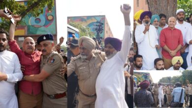 Photo of चंडीगढ़ में CJP के समर्थन में उतरी AAP, मनीष सिसोदिया और हरपाल चीमा हिरासत में, CEC ज्ञानेश कुमार के इस्तीफे की मांग