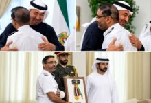 Photo of भारतीय पायलट कैप्टन स्मित मच्छर को UAE का बड़ा सम्मान, राष्ट्रपति ने गले लगाकर दी बधाई