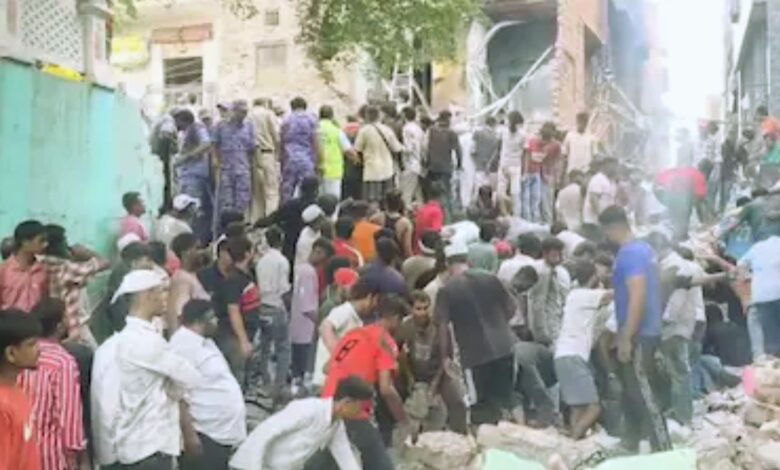 Delhi Building Collapse