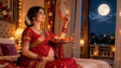 Photo of Karwa Chauth 2026 : गर्भावस्था में करवा चौथ का निर्जला व्रत कितना सुरक्षित, जान लें डॉक्टर की जरूरी सलाह
