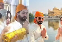 Photo of Golden Temple में भावुक हुईं सारा अली खान, मां Amrita Singh की आई याद, Attari Border पर लगाए देशभक्ति के नारे