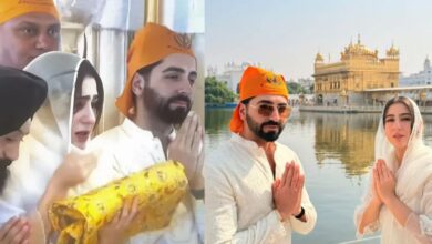 Photo of Golden Temple में भावुक हुईं सारा अली खान, मां Amrita Singh की आई याद, Attari Border पर लगाए देशभक्ति के नारे