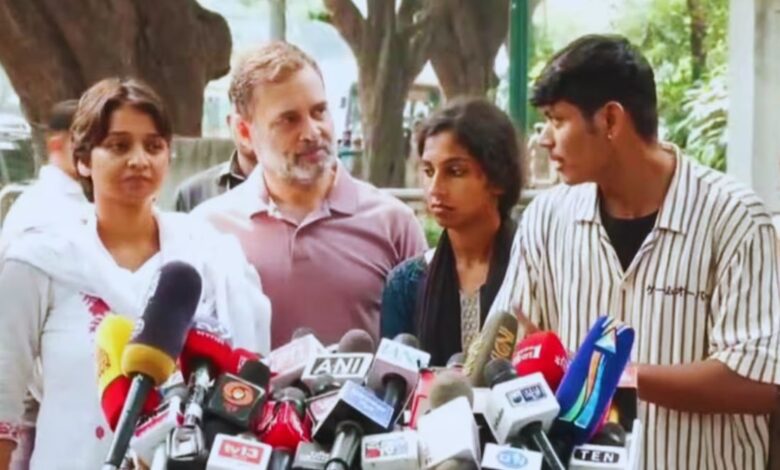 Students Protest Delhi
