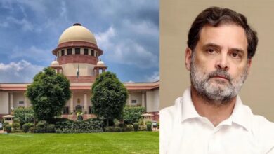 Photo of राहुल गांधी को सुप्रीम कोर्ट से फटकार, CJI बोले- न्यायपालिका को कोई धमका नहीं सकता, INDIA ब्लॉक के नेताओं को नोटिस