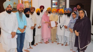 Photo of आप ने श्री अकाल तख्त साहिब के जत्थेदार से की मुलाकात, अमित शाह के खिलाफ सख्त एक्शन की मांग