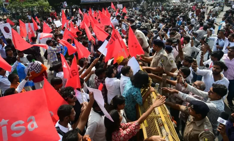AISA Protest