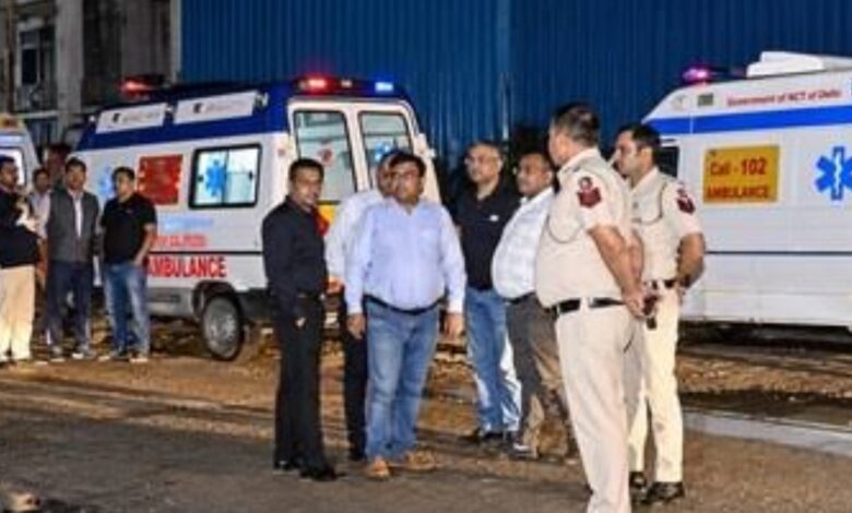 Delhi Factory Fire