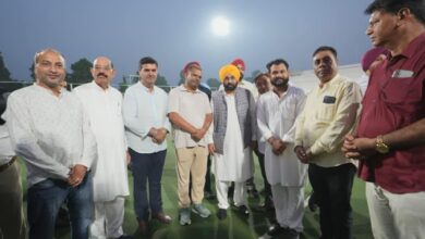 Photo of जालंधर स्टेडियम पहुंचे CM भगवंत मान, हॉकी टूर्नामेंट की तैयारियों का लिया जायजा
