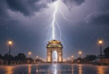 Photo of दिल्ली में देर रात गरज-चमक के साथ झमाझम बारिश, मौसम हुआ ठंडा