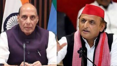 Photo of राजनाथ सिंह की प्रेस कॉन्फ्रेंस पर अखिलेश का तंज, बोले- ‘लखनऊ के इंजन को खटारा साबित करने की तैयारी’